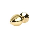 Metal Anal Plug with Jewel Size M - Image 5