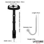 Mouth Gag with Cuff and Anal Hook - Image 6