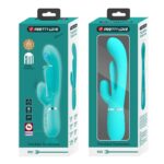 Shania Tripple Rabbit Vibrator Turquoise - Image 11