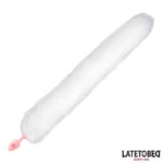 Pink Silicone Fox Tail Anal Plug Pink - Image 5