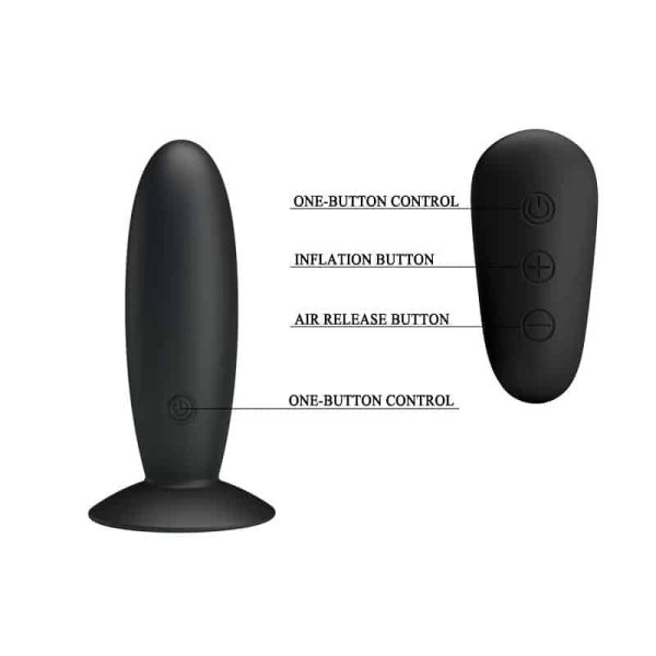 Vibrating Butt Plug with Remote control USB - Image 6