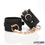 Weaving patterns ankle cuff Golden Chain