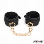 Weaving patterns ankle cuff Golden Chain - Image 3