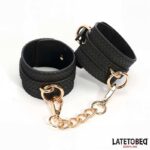 Weaving patterns ankle cuff Golden Chain - Image 4