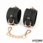 Weaving patterns ankle cuff Golden Chain - Image 6