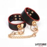 Wrist Cuff with Golden Chain - Image 2