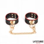 Wrist Cuff with Golden Chain - Image 3