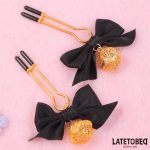 Nipple Clamps with Red Bow - Image 2