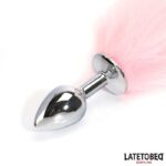 Anal Plug with Fox Tail Pink 40 cm - Image 7