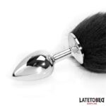 Anal plug with tail Black 40 cm - Image 8