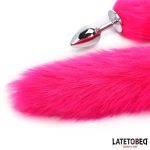 Anal plug with tail Hot Pink 40 cm - Image 10