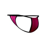 C4MSPX04 Fluo Pouch V-String Hot Pink - Image 4