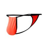 C4MSPX04 Fluo Pouch V-String Tangerine - Image 3