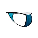 C4MSPX04 Fluo Pouch V-String Turquoise - Image 4