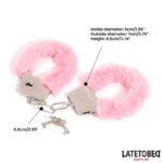 Furry Metal Cuff Pink - Image 10