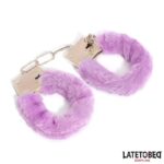 Furry Metal Cuff Purple - Image 7