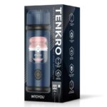 Tenkro Masturbator wit Thrusting and Heat USB-C - Image 9