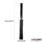 8 Piece Leather Bondage Kit with Storage Case - Image 13