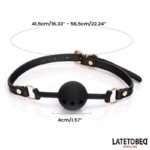 8 Piece Leather Bondage Kit with Storage Case - Image 15