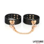 8 Piece Leather Bondage Kit with Storage Case - Image 8