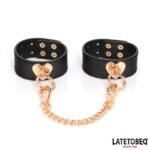 8 Piece Leather Bondage Kit with Storage Case - Image 10