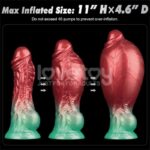 Dual Density Silicone Inflatable Dildo 8 - Image 21