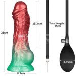 Dual Density Silicone Inflatable Dildo 8 - Image 38
