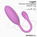 Logan Vibrating Egg with App Unibody Silicone Purple - Image 3
