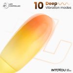 Vibrating Egg Double Layer Silicone with APP Yellow/Orange - Image 4