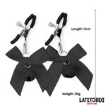 Nipple Clamps with Bell and Black Bow - Image 18