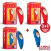 Pack 3 + Tester Vibrating Panty with APP by INTOYOU APP SERIES
