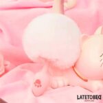 Pink Silicone Anal Plug with Pompon Pink - Image 10