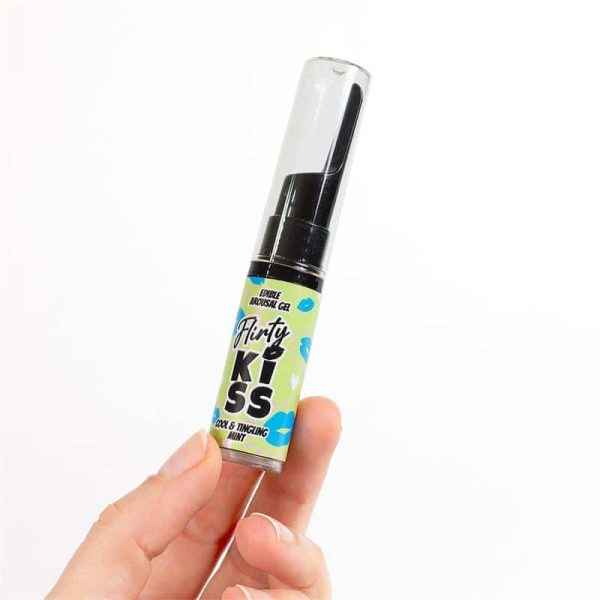 Flirty Kiss Strawberry and Mint Oral Sex Gels 2x8g - Image 4