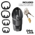 Guard Chastity Cage with Internal Lock Size M - Image 4