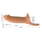 London Universal StrapOn Harness with Hollow Dildo 6.6 - Image 7