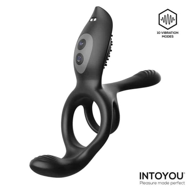 Daxer Girth Gainer Vibrating Double Cockring - Image 2