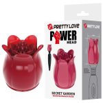 Flower Wand Power Wand Massager Hoved Rød