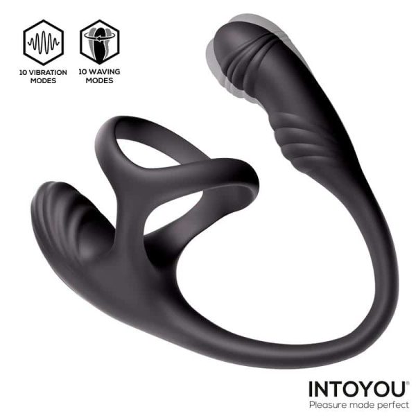 Kamber 360º Waving Vibrating Anal Plug and Cockring - Image 2