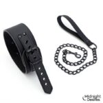 Restraint Set with Collar with Leash and Cuffs - Image 5