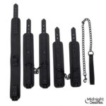 Restraint Set with Collar with Leash and Cuffs - Image 6
