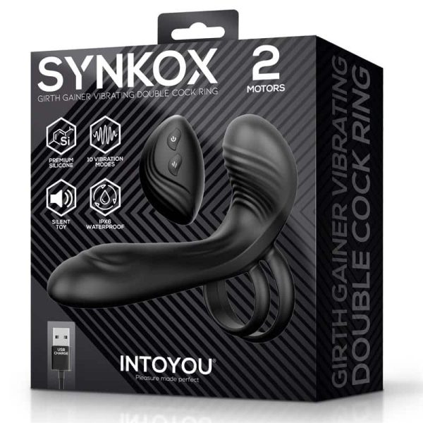 Synkox Girth Gainer Vibrating Double Cockring - Image 7
