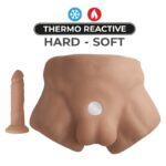 Apollo S Half Torso Liquid Silicone Caramel 7 - Image 4