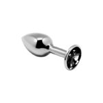 Butt Plug with Black Jewel Size S - Image 3