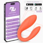 Couple Toy with App Flexible Silicone Salmon - Image 10