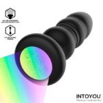 Krax Butt Plug with Vibration, Thrusting, Led Light and Remote - Image 5