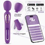 Salma Wand with Flipping Tongue and Vibration with App - Image 10