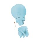 Stimulator Caress Vibration and Rotation Light Blue - Image 3