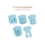 Stimulator Caress Vibration and Rotation Light Blue - Image 6