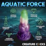 Aqua Phoenix Silicone Dildo - Image 9