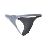 C4MSPX06 Brazilian Thong Mesh Grey - Image 4